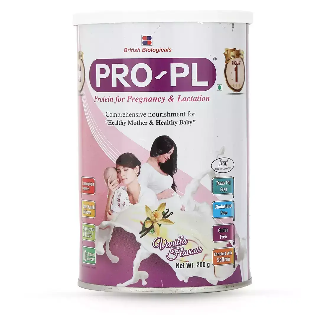 Pro-PL Protein Powder for Healthy Pregnancy & Lactation | Flavour Vanilla 200gm